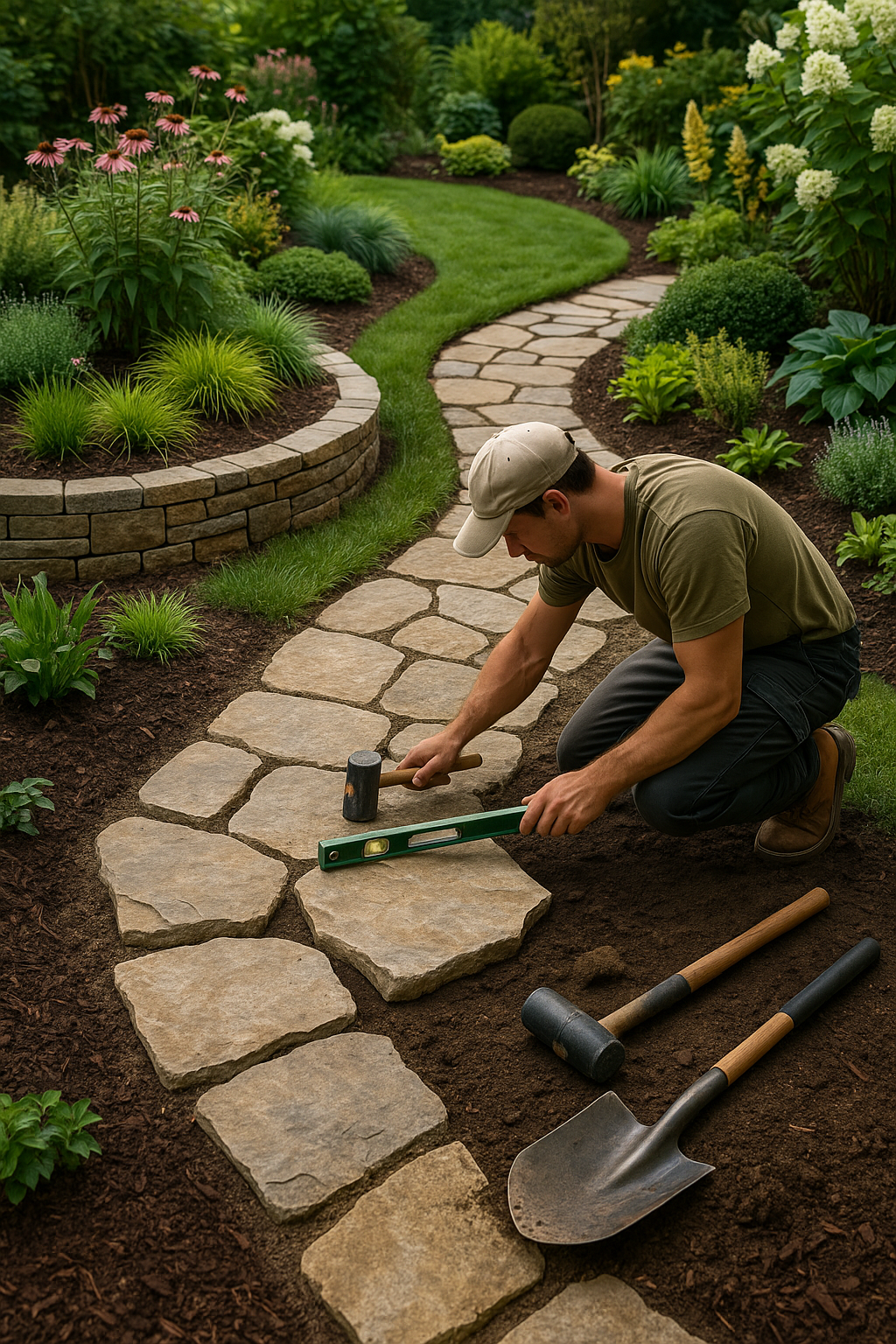  تصميم وتنفيذ الحدائق